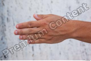 Young man hand reference 0002